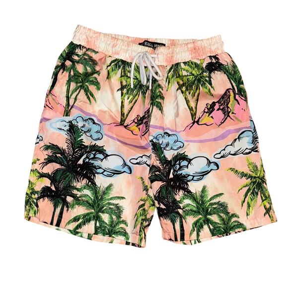 Rebel Minds Men's Island Board Short Summer Swim Trunks vacaycore SZ Medium - Picture 1 of 5